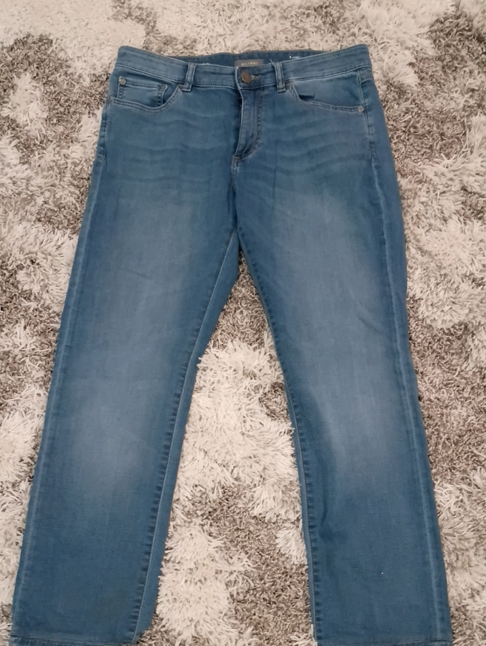 DL1961 Men's Light Blue Slim Straight Jeans